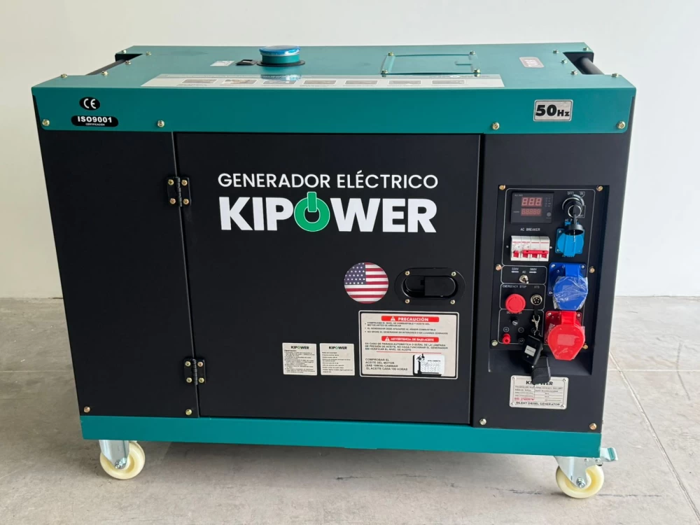 Generador de 20 kvA monofásico trifásico con entrega inmediata